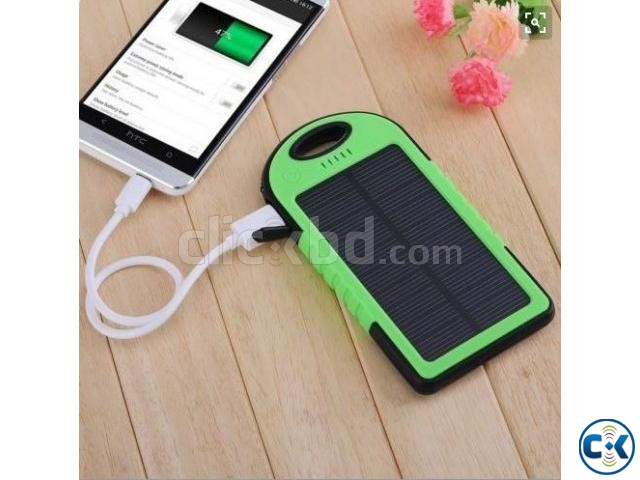 Solar Mobile Charger_5000mAh_01756812104_Free Delivery large image 0