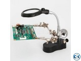 SOLDERING STAND WITH MAGNIFIER