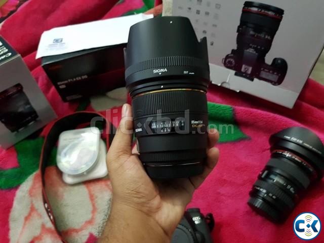 Sigma 85mm f 1.4 - Canon Mount large image 0