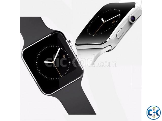 Smart Watch X6 Sim support large image 0