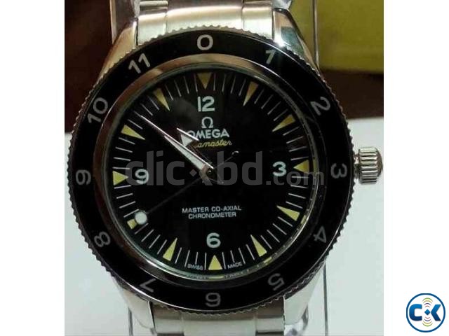 OMEGA Seamaster Automatic Black Dial Men s Watch large image 0