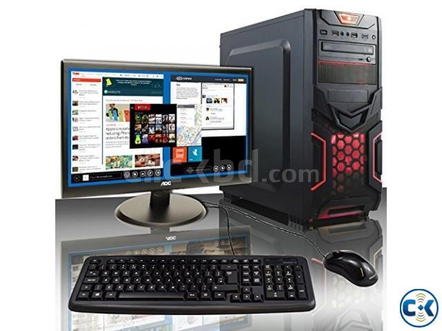 Intel core i5 pc with HDD 500gb ram 4gb large image 0