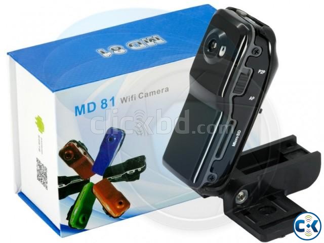 Smallest WIFI IP camera Model MD81 large image 0