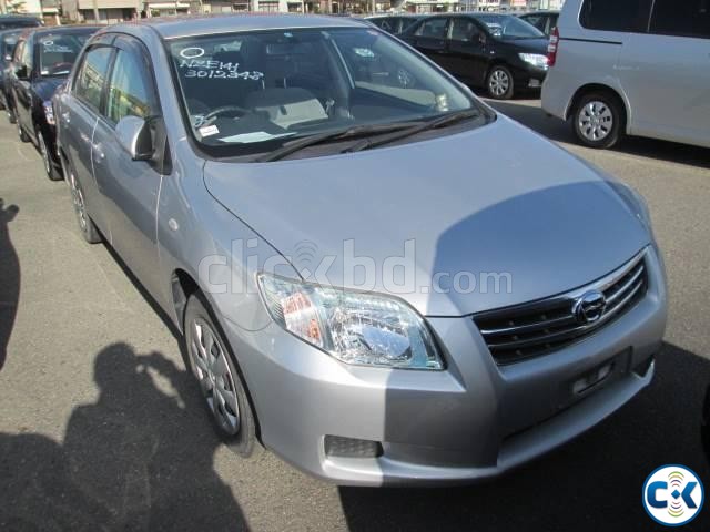 Toyota Axio X 2011 Silver large image 0