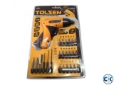 Cordless Screwdriver Set With Drill Machine