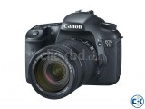 Canon 7D with 18-135 mm lens