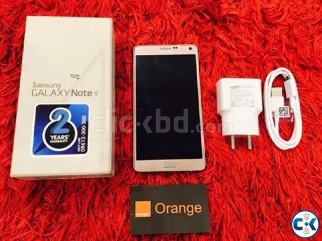 Samsung galaxy note 4 Gold boxed large image 0