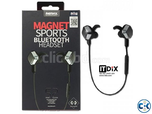 Remax S2 Magnet Sports Bluetooth Headset Brand New  large image 0