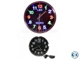 Quartz LED Wall analog Clock