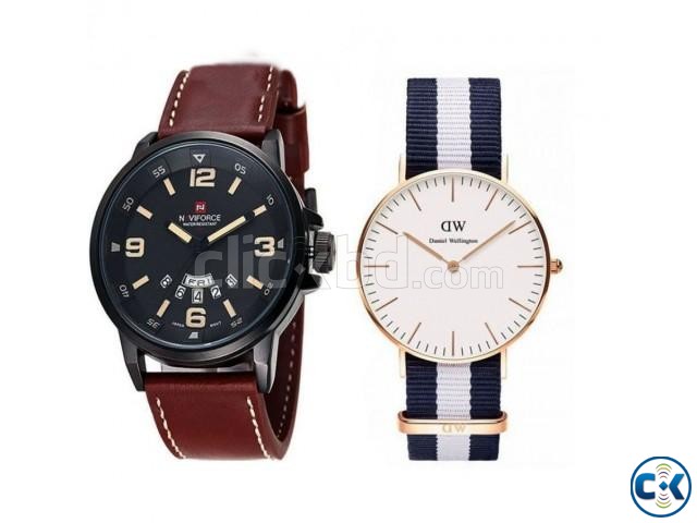 Naviforce and DW Men s Watch Combo large image 0