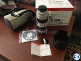 Canon EF 70-200mm L USM Lens.