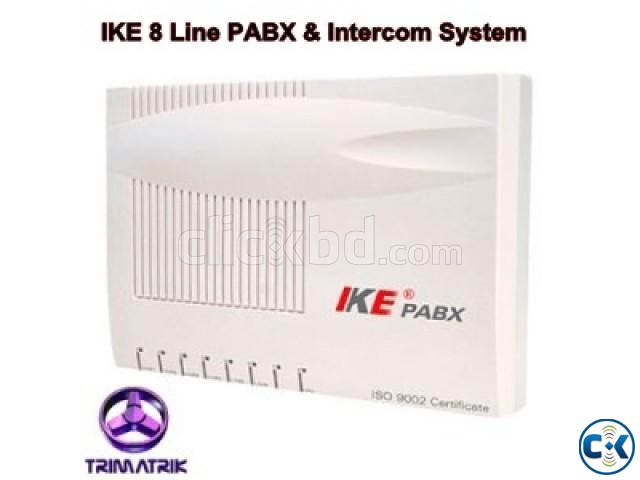 IKE 8 Port PABX Intercom Machine large image 0