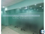 Glass Partition and Glass Door