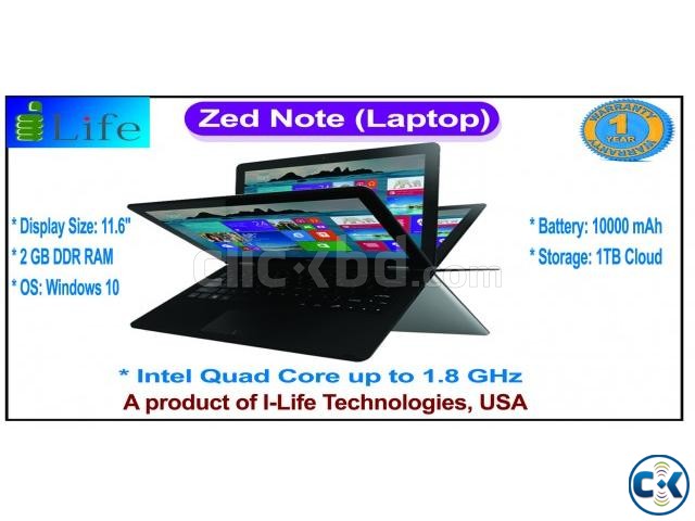 Smart and Cool ZED NOTE LAPTOPS PRODUCT OF I-LIFE USA large image 0