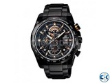 Casio Edifice Watch 523BK-1AV EFR KW-SUPER BLACK