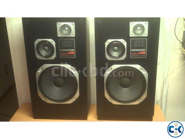 VINTAGE KENWOOD JL-620W FLOOR SPEAKERS large image 0