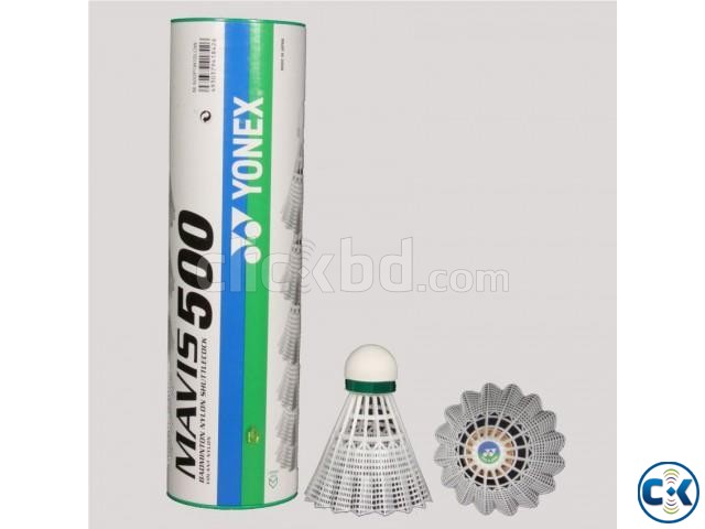 Yonex Mavis 500 Badminton Shuttlecock large image 0