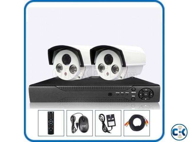 2 pcs IP CCTV Night Vision Camera package large image 0