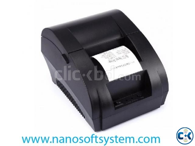 Original high USB port 58mm thermal Receipt printer Low nois large image 0