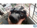 Nikon D5200 With 50mm 1.8G prime lens just condition.