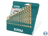 TOTAL HSS TWIST DRILL BITS SET