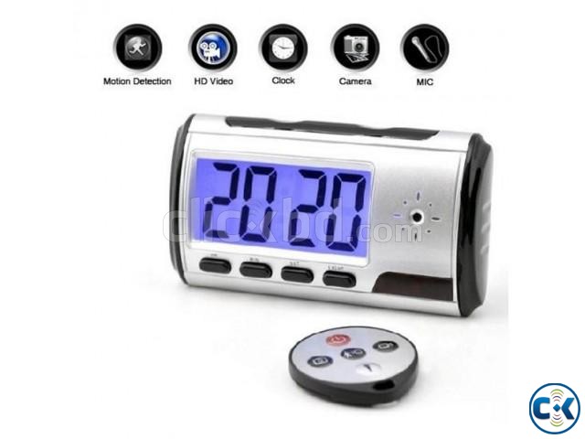 Spy Camera HD Table clock Video Recorder large image 0