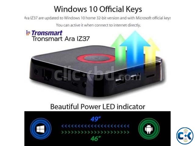 Tronsmart Ara IZ37 2G 32G Win Android Dual OS Min Pc large image 0