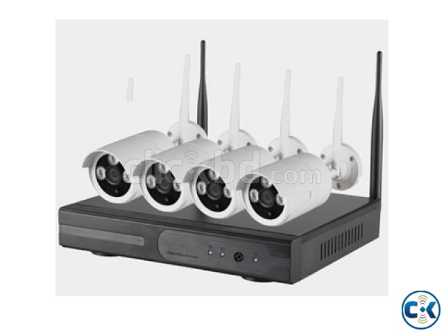 HD Wi-Fi IP Camera Kit with NVR Full Package  large image 0