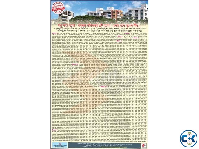 Bashundhara 3 3 6 katha P block plot sale large image 0