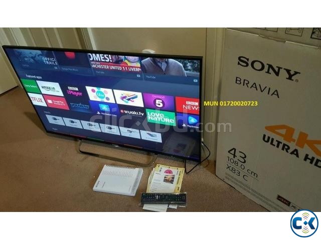 Sony 43 Android Wifi Smart 4K HD TV NEW large image 0