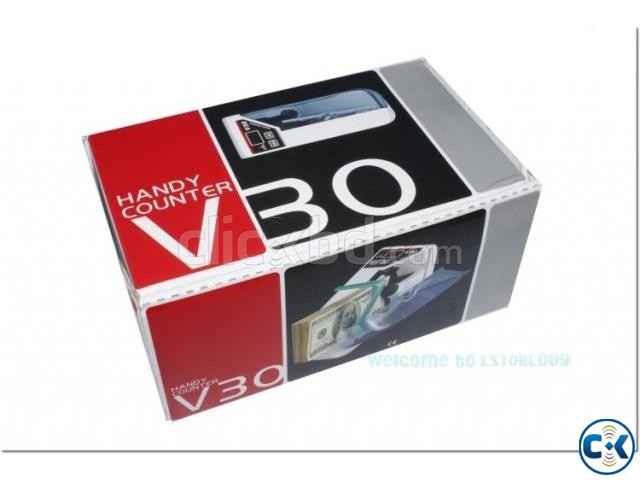 Portable Handy Currency Counter Machine V30 large image 0