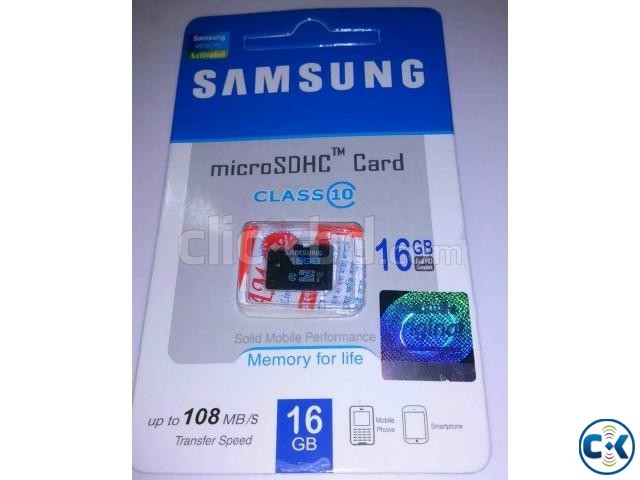 Sd card Samsung 16GB large image 0