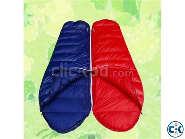 Single Outdoor Camping Waterproof Envelope Sleeping Bag large image 0