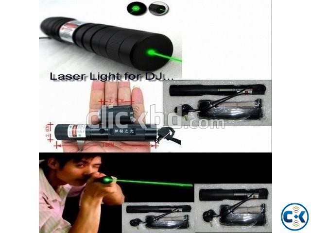 Rechargeable Green Laser Pointer intact pack large image 0