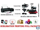 Sublimation Machine (Full Package)