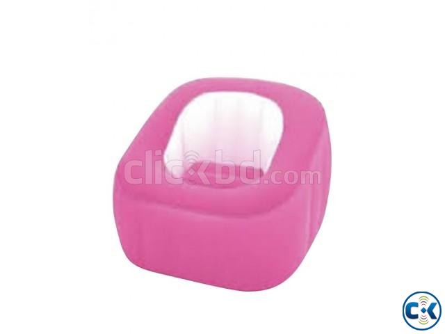 Jilong Inflatable Single Sofa - Pink large image 0