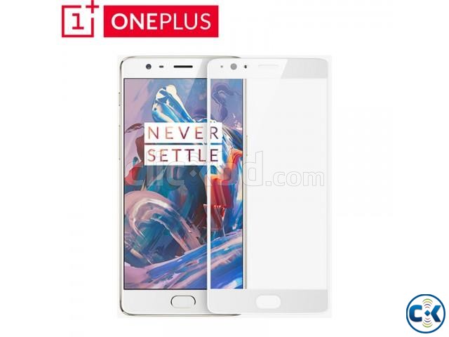 OnePlus 3 OnePlus 3T Premium Screen Protector White large image 0