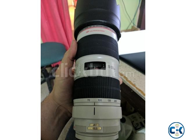 Canon EF 70-200mm f 2.8 II IS Lens large image 0