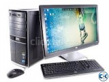 Desktop Computer Core i3 8GB RAM 1000GB HDD 20 Monitor