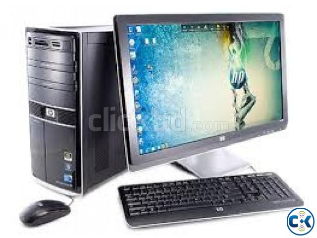 Desktop Computer Core i3 8GB RAM 1000GB HDD 20 Monitor large image 0