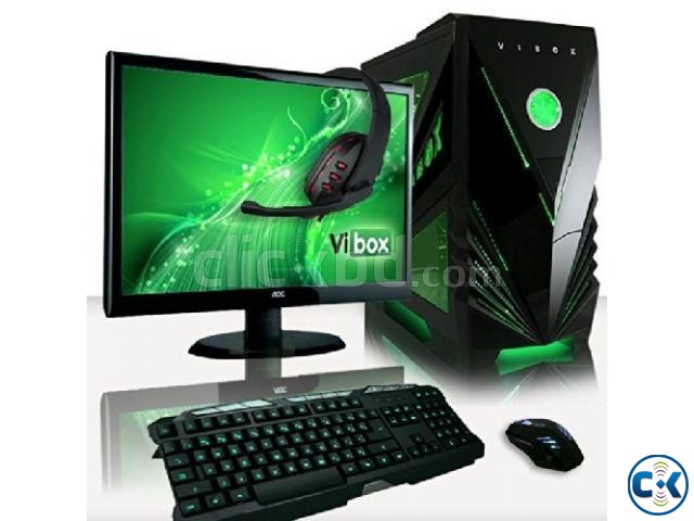 Desktop Gaming PC Core i5 1GB Graphics 20 LED 4GB RAM large image 0