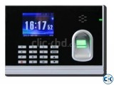 Finger card punch and password time attendance machine