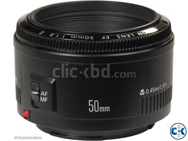 CANON 50mm 1.8 Lens large image 0