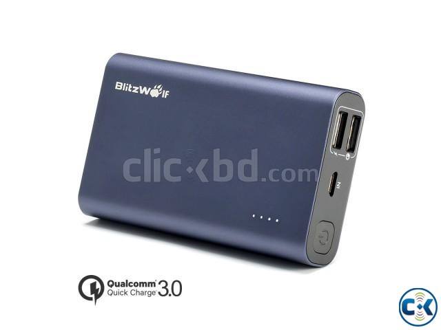 BlitzWolf 10000mAh QC 3.0 Power Bank large image 0