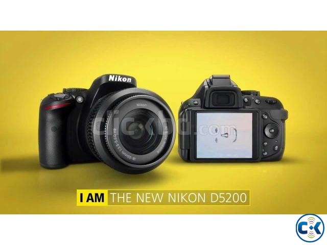 Nikon D5200 24.1MP 3 Inch LCD 18-55mm Lens DSLR Camera large image 0