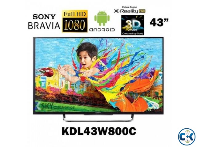 Sony TV Bravia W800C 43 inch Smart Android 3D LED TV large image 0