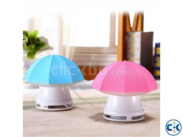 Mini LED Light USB Umbrella speaker-1pc large image 0