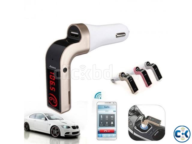 CAR G7 Bluetooth FM Transmitter MP3 Music Player large image 0