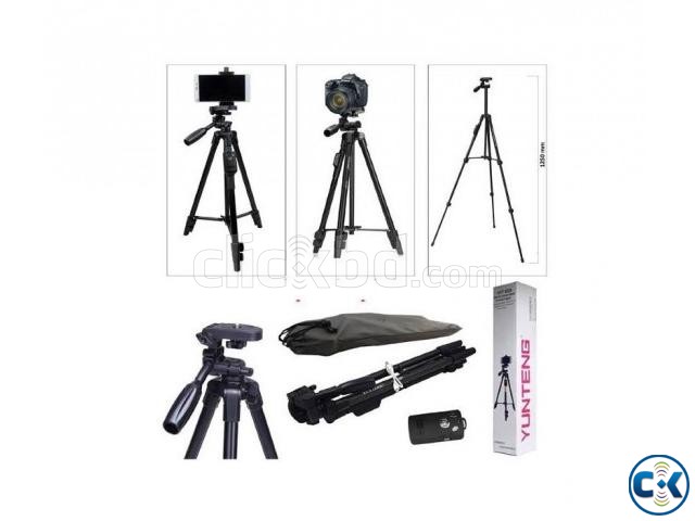 Professional Tripod for Mobile Camera DSLR with Remote large image 0