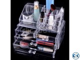 Acrylic makeup organizer drawers trays makeup storage box
